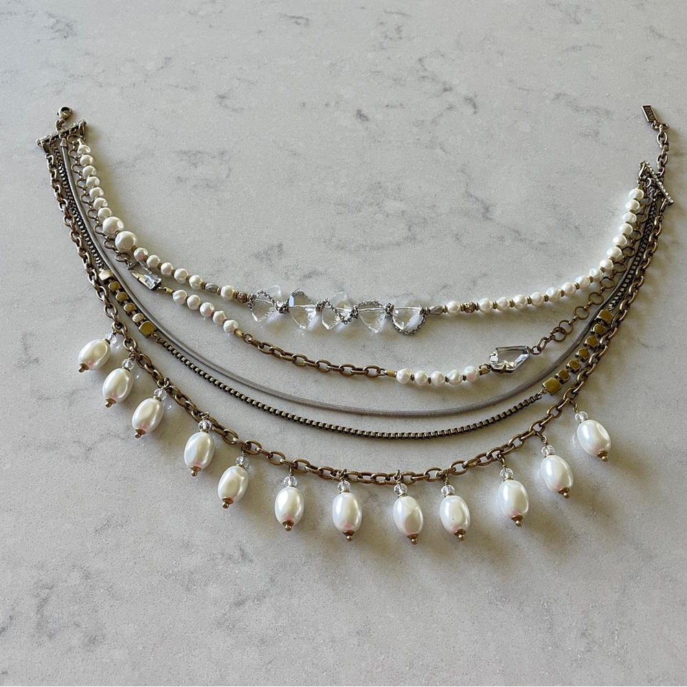 Silpada Kr Collection Multi Chain Statement Neckl… - image 2